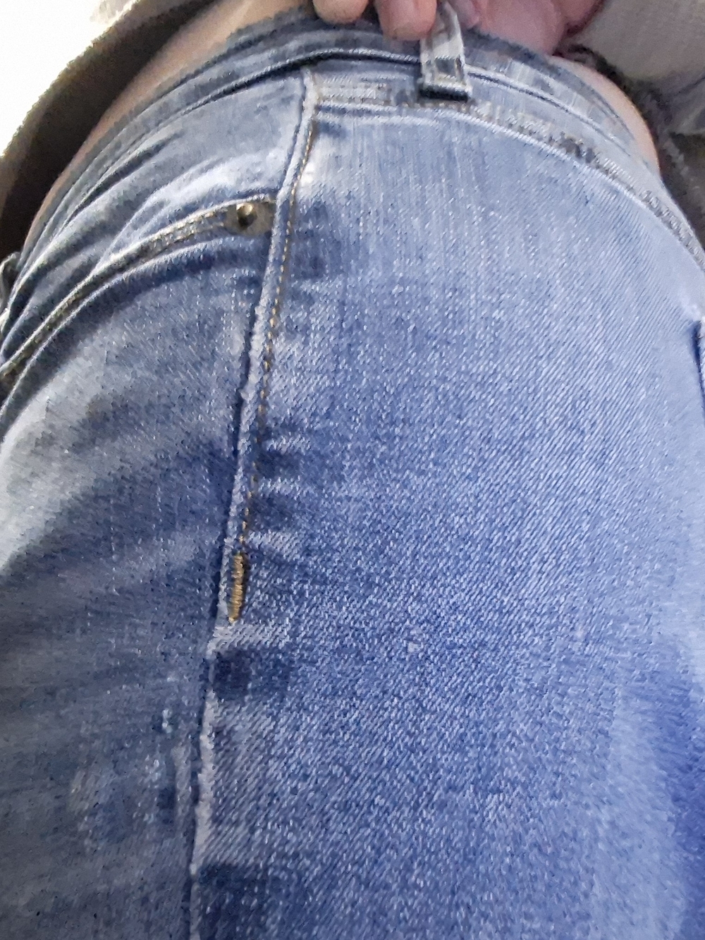 Old Navy Women's High Rise Jeans - Light Blue Denim